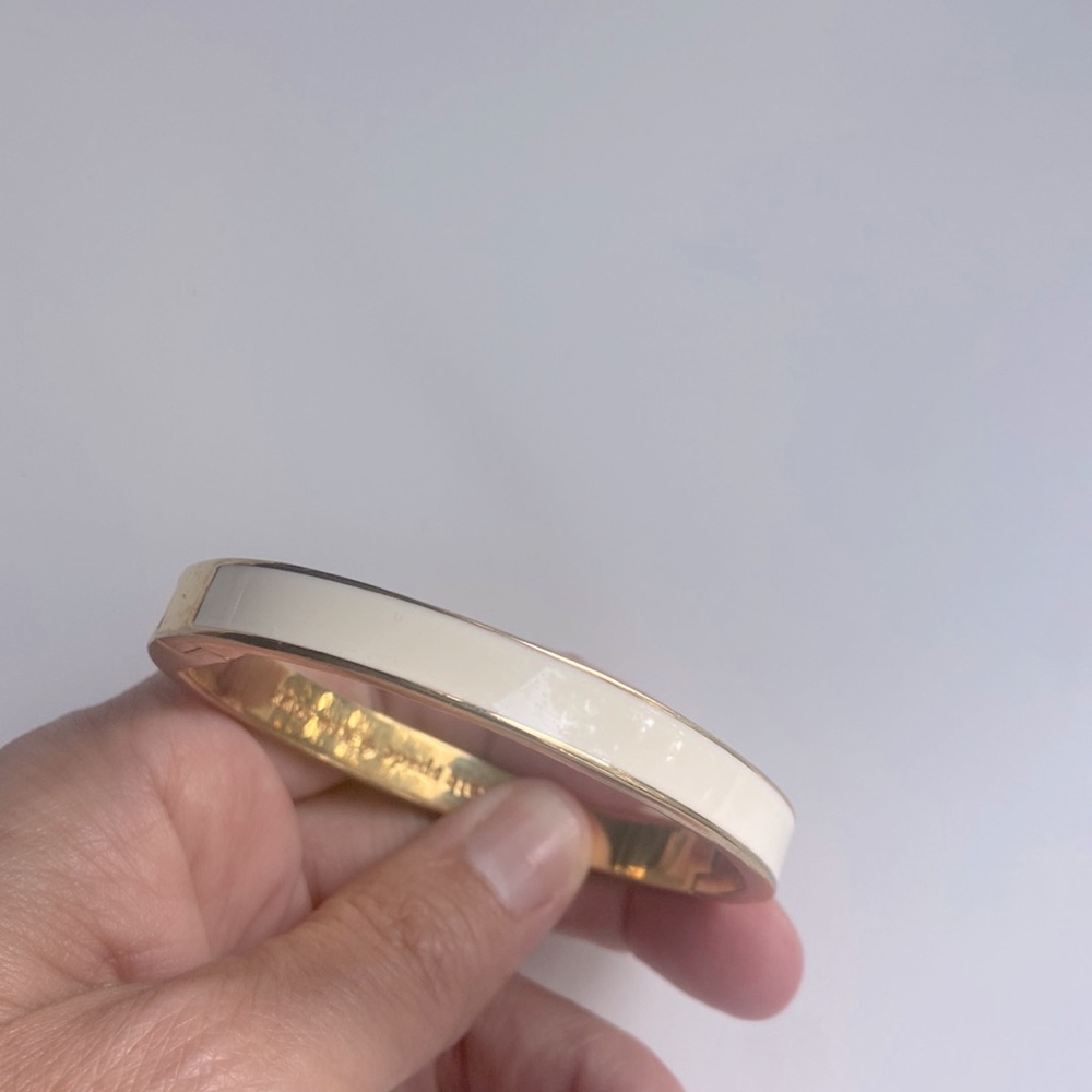 Kate Spade white bangle